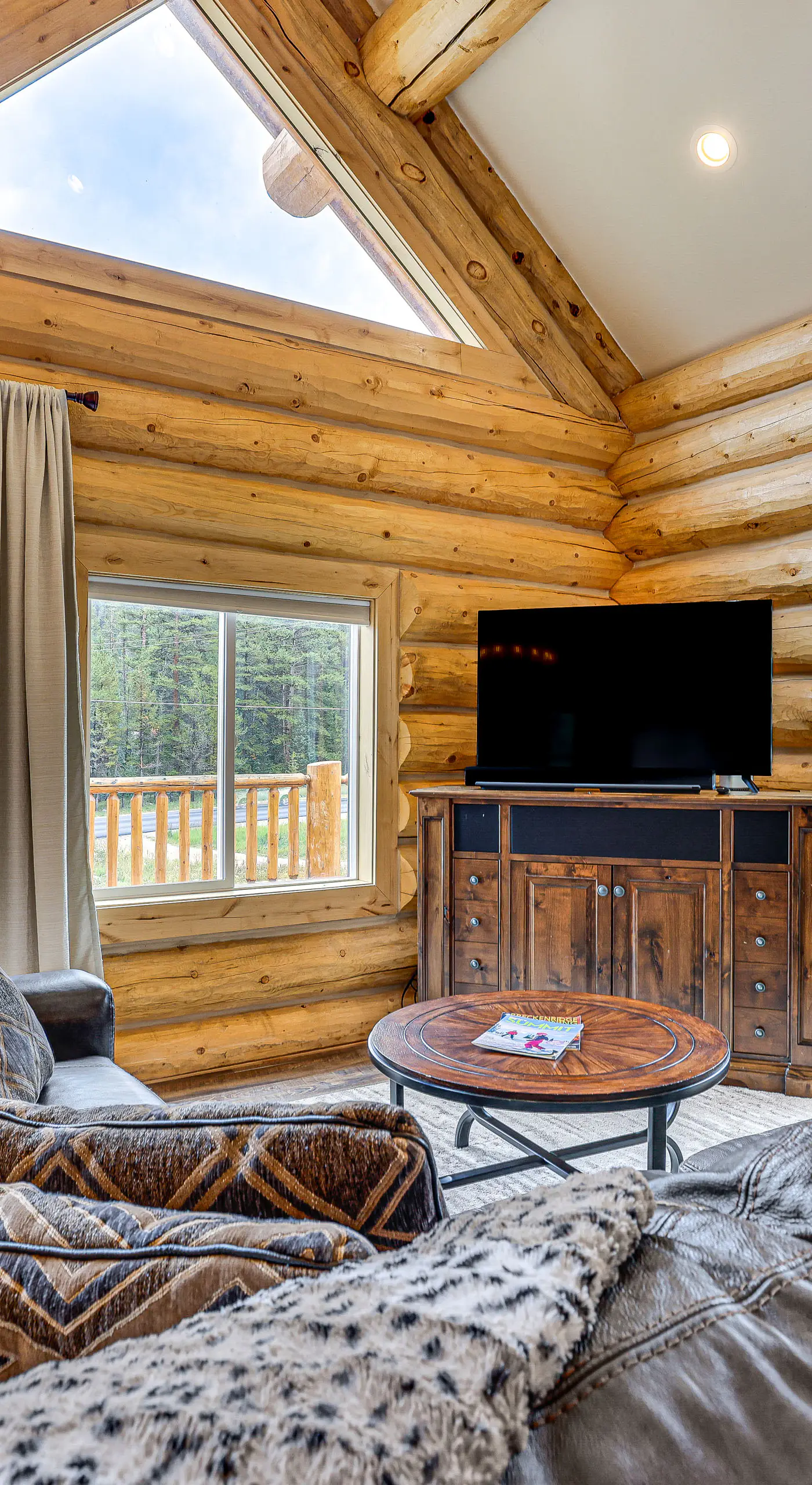 Log Cabin w/ Wraparound Deck in Breckenridge!