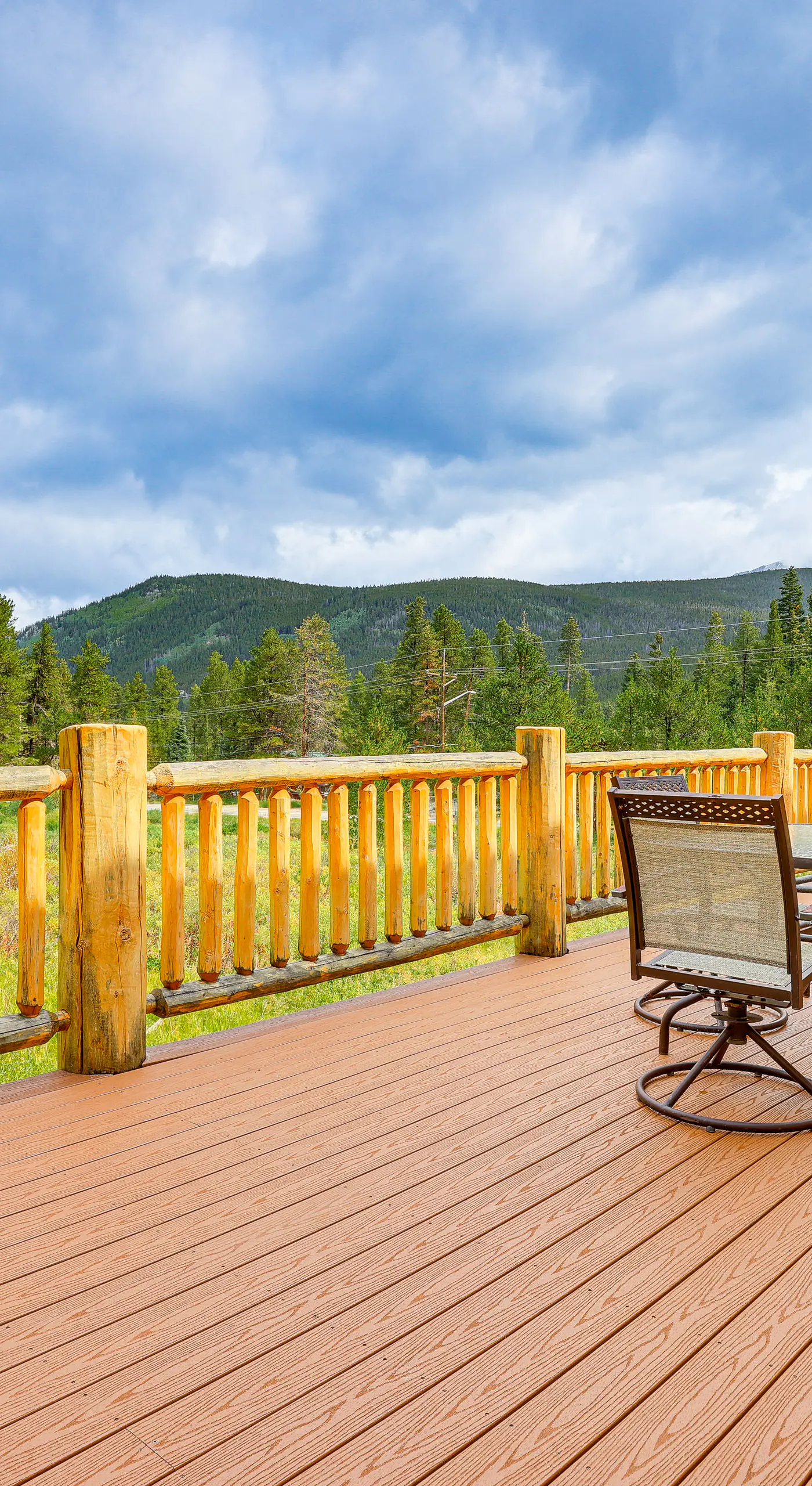 Log Cabin w/ Wraparound Deck in Breckenridge!