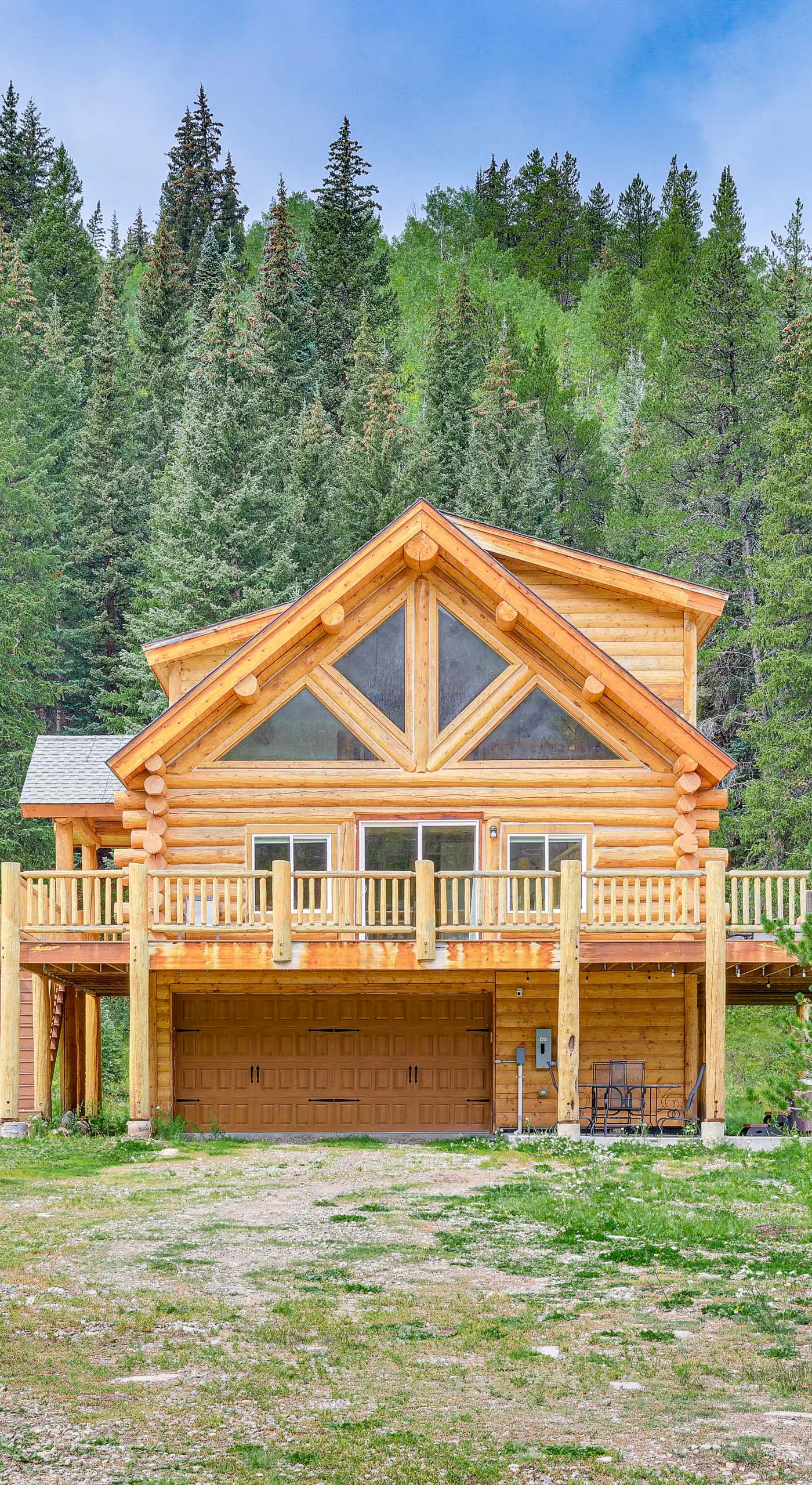 Log Cabin w/ Wraparound Deck in Breckenridge!