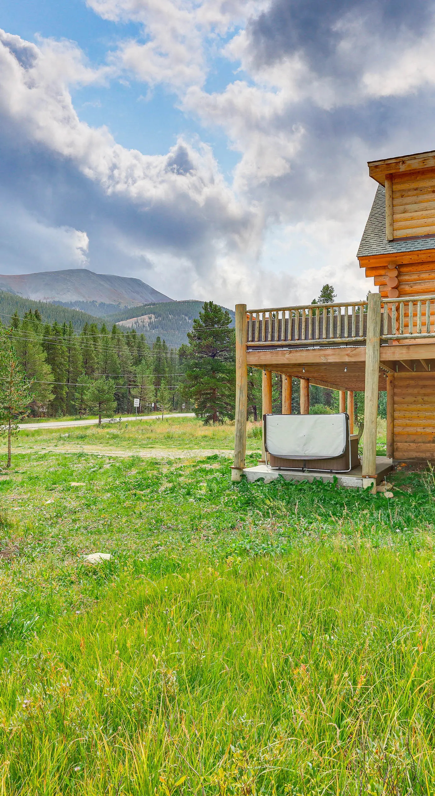 Log Cabin w/ Wraparound Deck in Breckenridge!