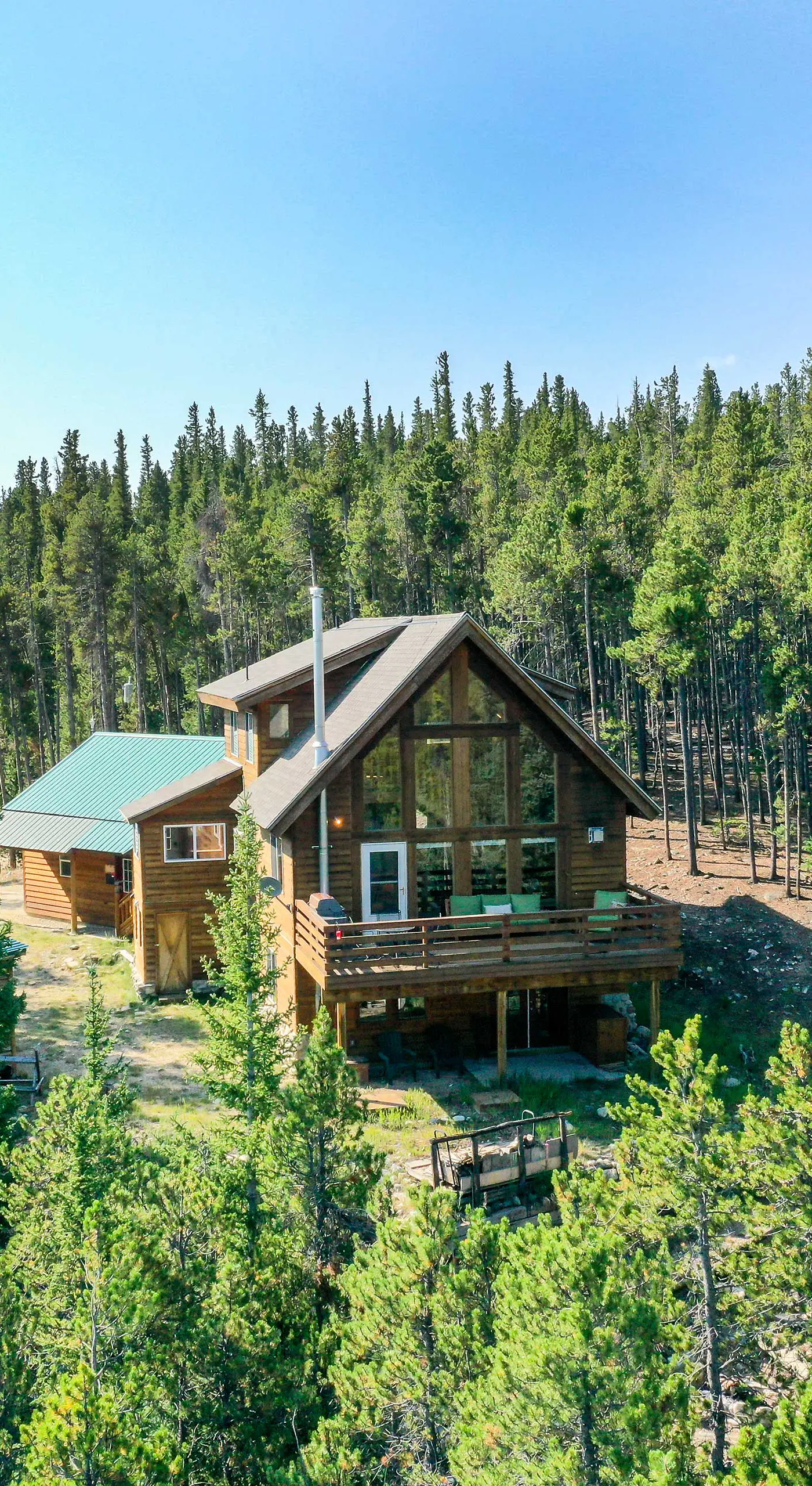 Secluded Fairplay Home w/ Hot Tub & Mountain Views