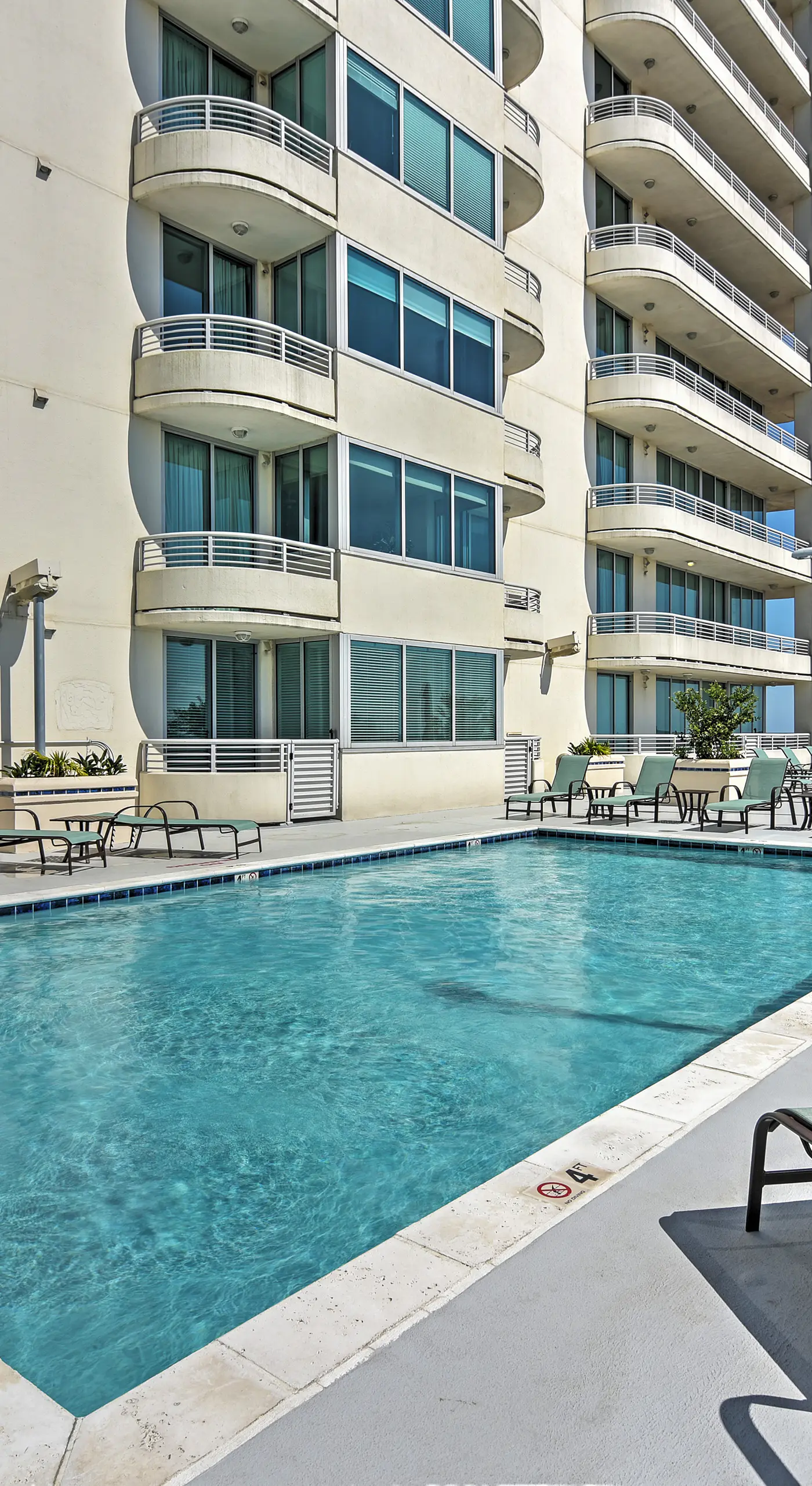 Beachside Biloxi Club Condo: Balcony w/ Ocean View