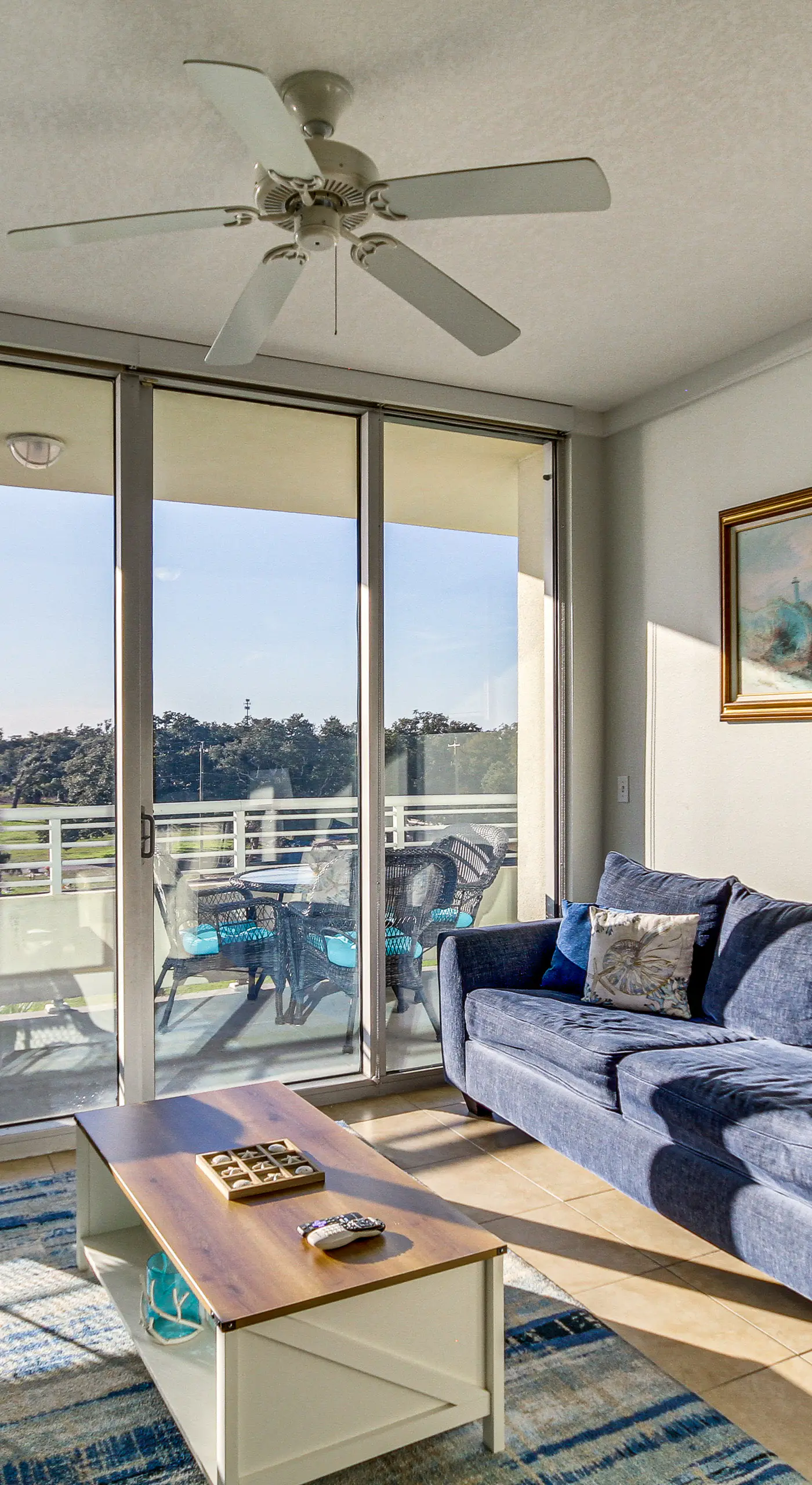 Beachside Biloxi Club Condo: Balcony w/ Ocean View