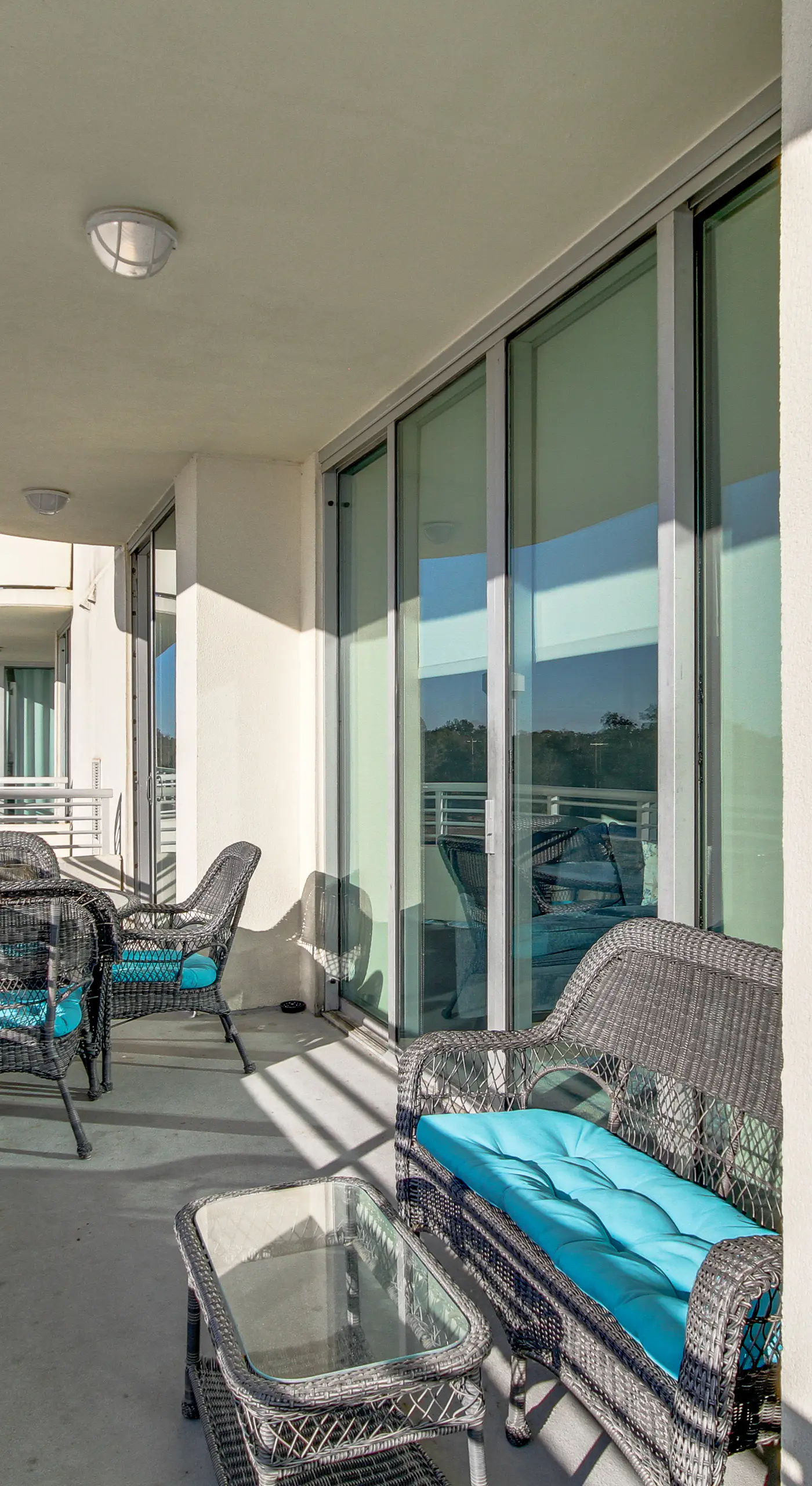 Beachside Biloxi Club Condo: Balcony w/ Ocean View