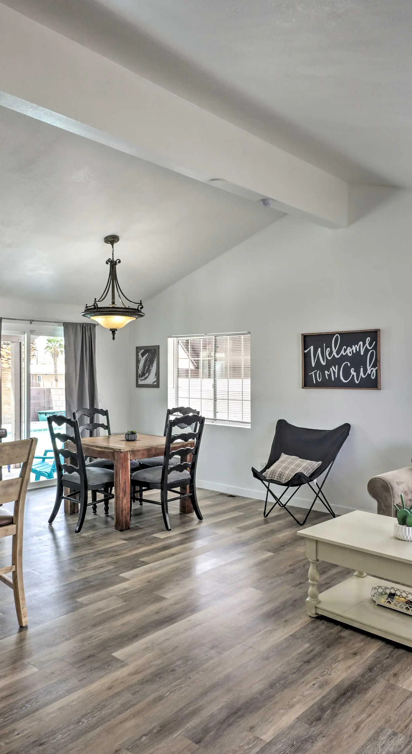 Covered Patio & Pool: Family Home in Bullhead City