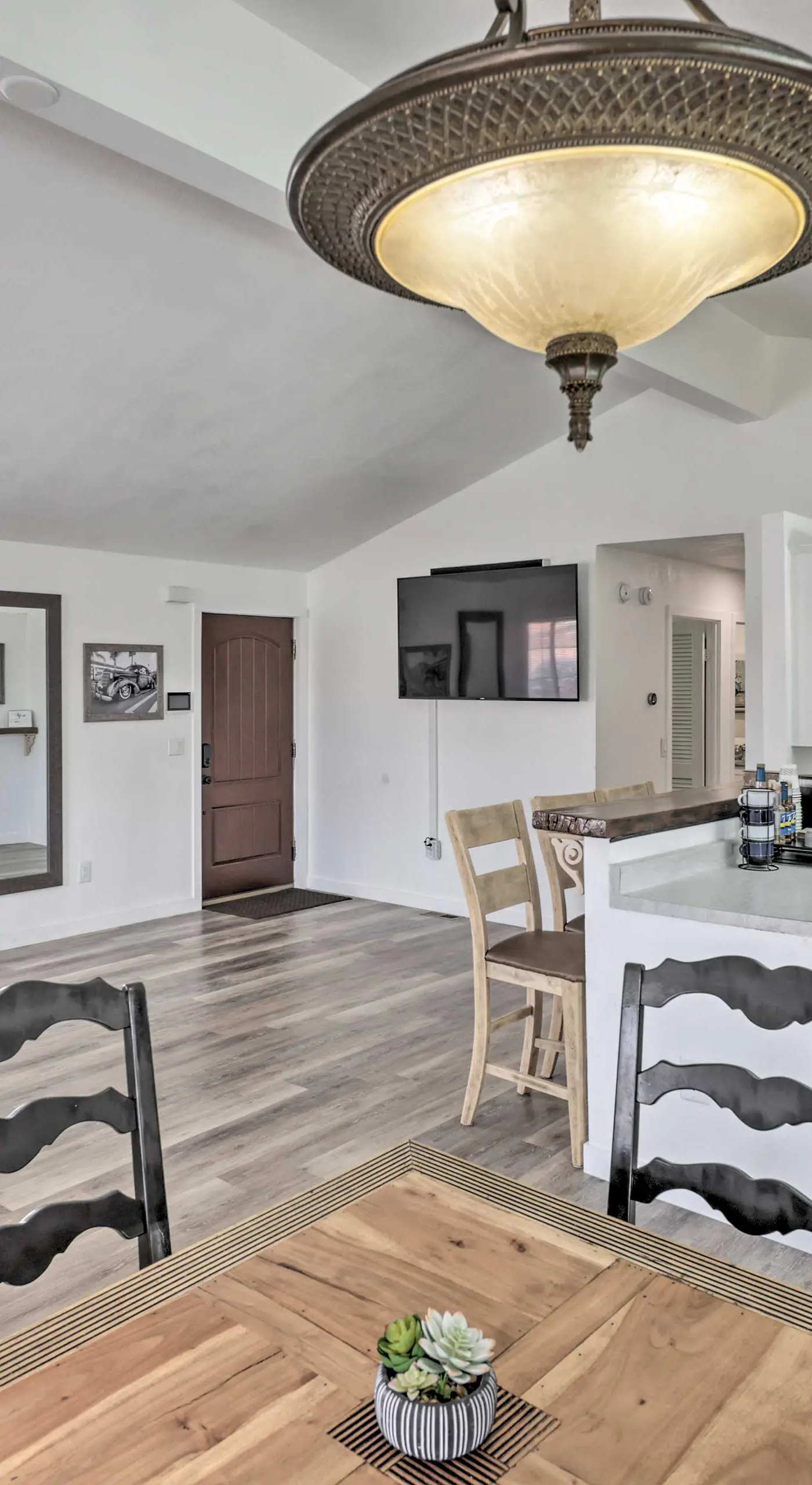 Covered Patio & Pool: Family Home in Bullhead City