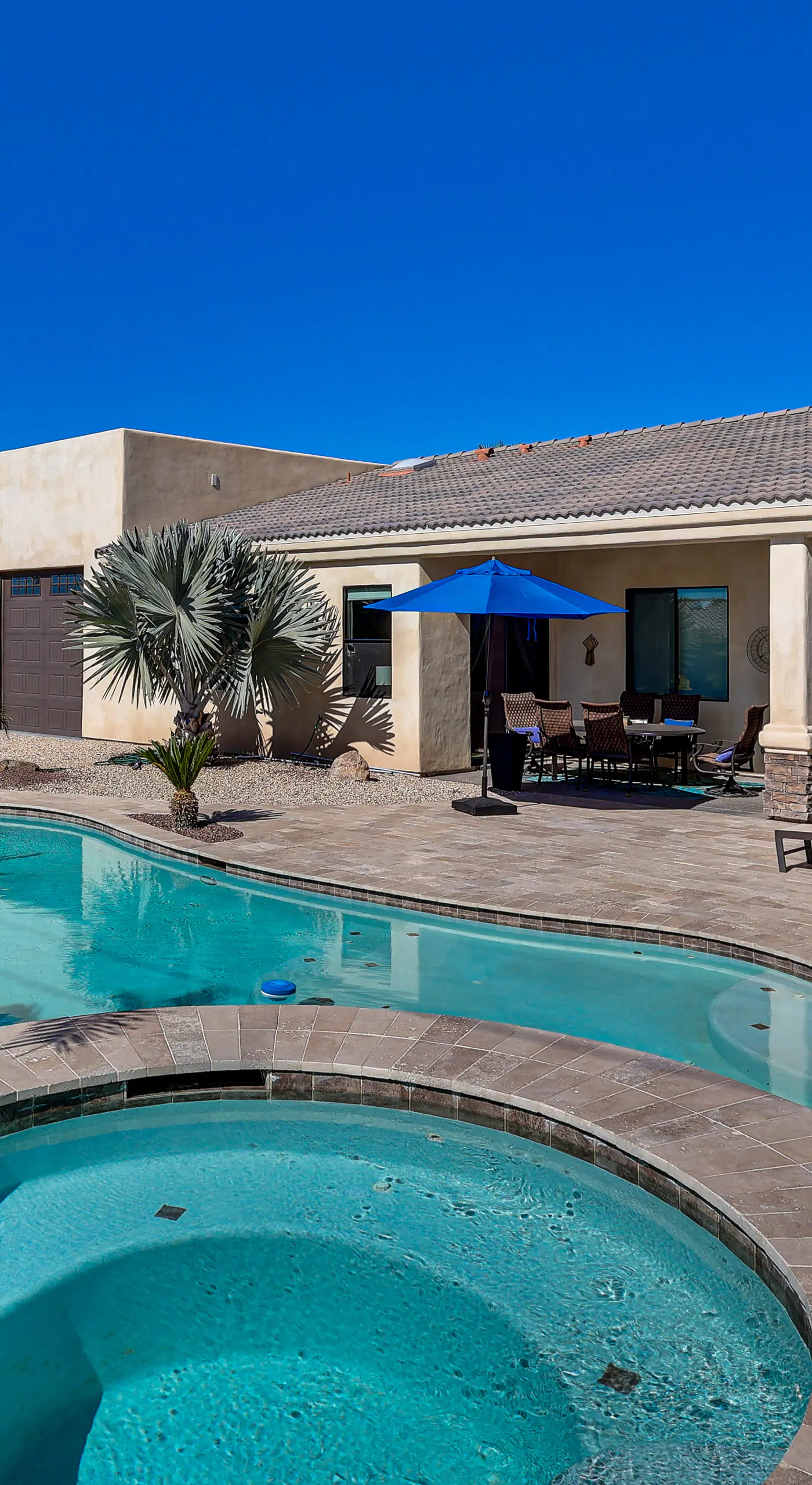 Pool & Hot Tub: Luxe Lake Havasu Home