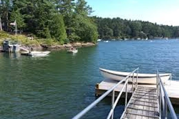 The Boathouse ocean view with 3BR, deck, and waterfront charm