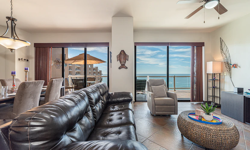Las Palomas Cortez 1206 Exceptional Oceanview 2BR 2BA Unit