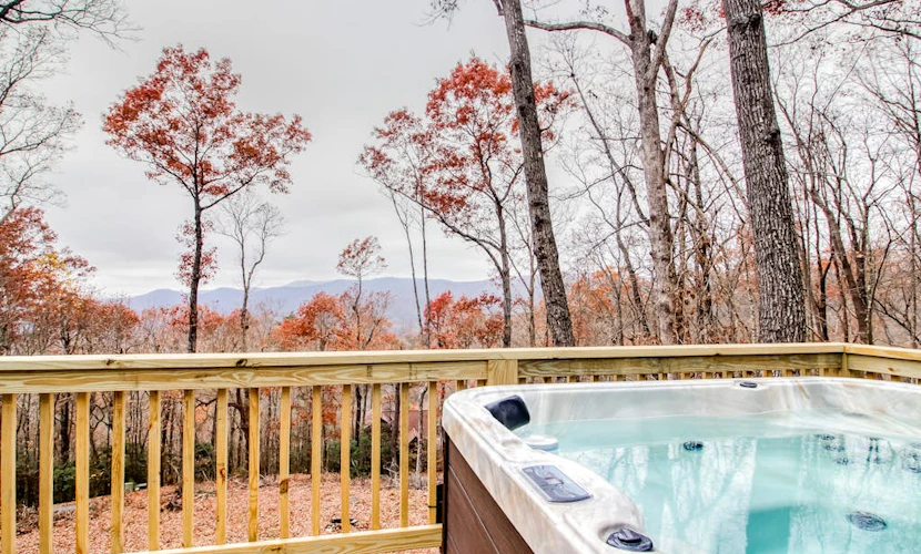 Discounted Deals-Mountain Views-Hot Tub-Screened Porch-Wood & Propane Fire Pits