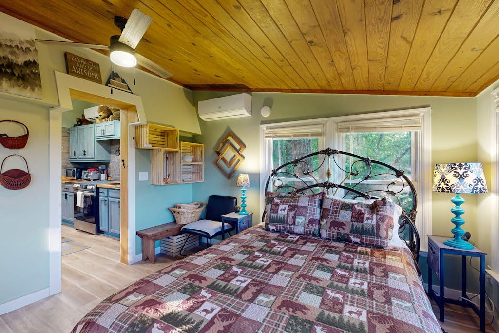 Dog-Friendly Home with Stunning Mountain Views & Cozy Outdoor Escape