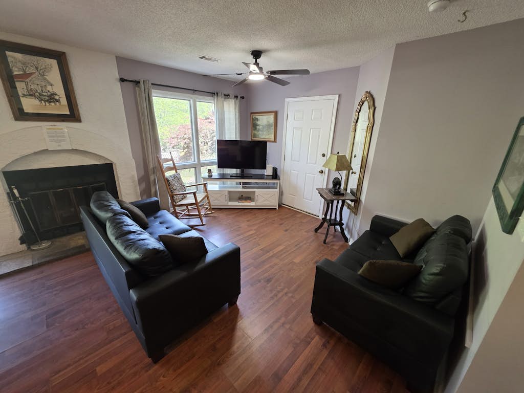 Dog-Friendly Waterfront Getaway with Fireplace, Full Kitchen, & Furnished Patio