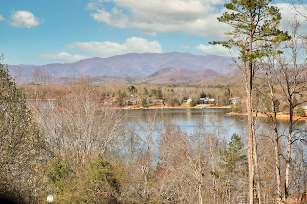 Lake & Mountain-View Hideaway w/ Fireplace, AC, WiFi & 4 TVs - Dogs Welcome