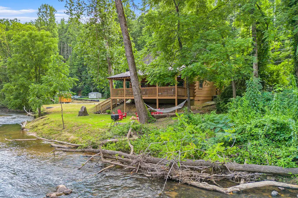 River Fishing Cabin