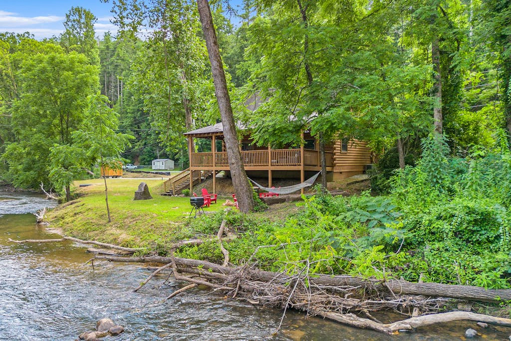 River Fishing Cabin