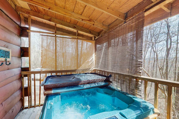 Dog-friendly Cabin with Hot Tub & Jetted Tub - Perfect for a Romantic Getaway