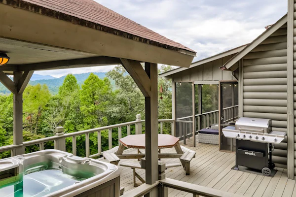 Two-Story, Dog-Friendly Home w/ Private Hot Tub, Fast WiFi, & Mountain Views