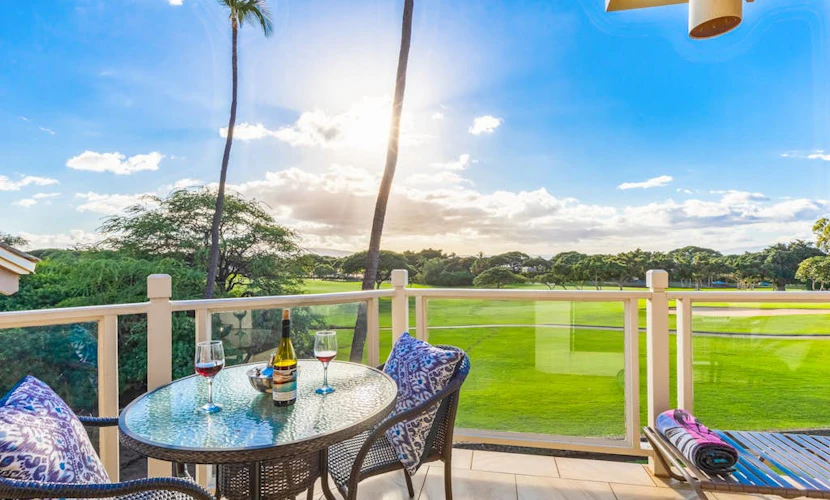 Coursefront Condo with Shared Pool & Hot Tub, Private W/D, WiFi, and Ocean View