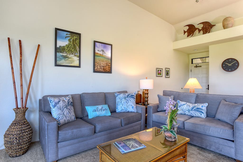 Coursefront Condo with Shared Pool & Hot Tub, Private W/D, WiFi, and Ocean View