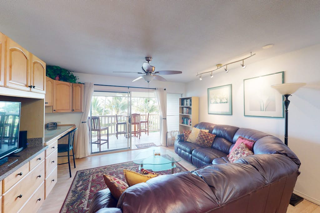 Amazing waterfront condo with ocean views, shared pool, balcony, & grill