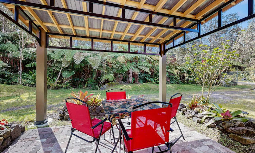 Serene property with nature walk, meditation spot & enclosed gardens