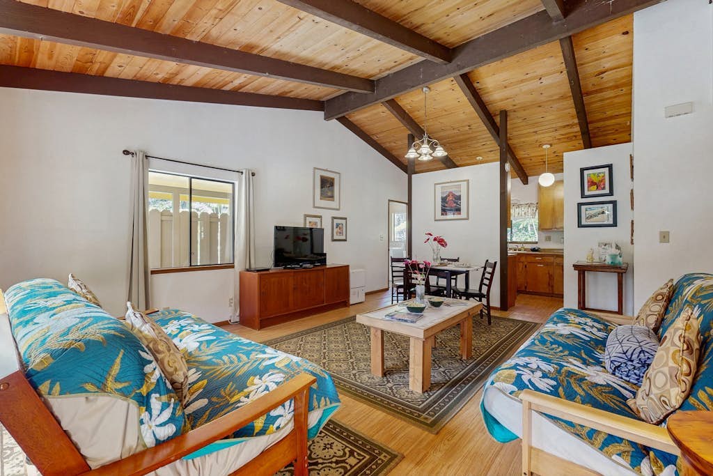 Two charming homes on one lot - nature walks, meditation spots and gardens