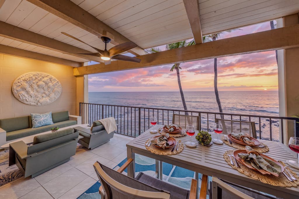 Newly renovated oceanfront condo with spectacular views