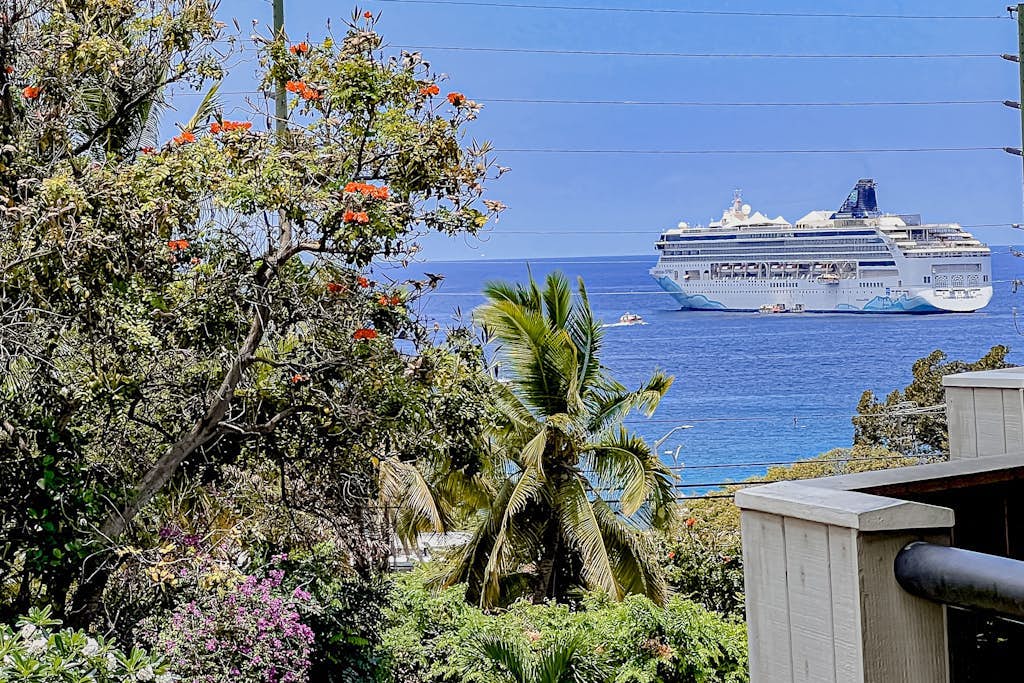 Ocean-view condo with  pool, hot tub, lanai & tropical decor - near dining/shops