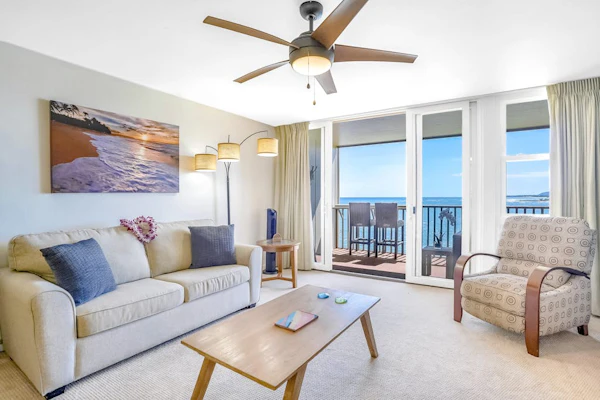 Coastal Oasis on the Beach w/ Shared Pool, Ocean View, Private Balcony, & WiFi