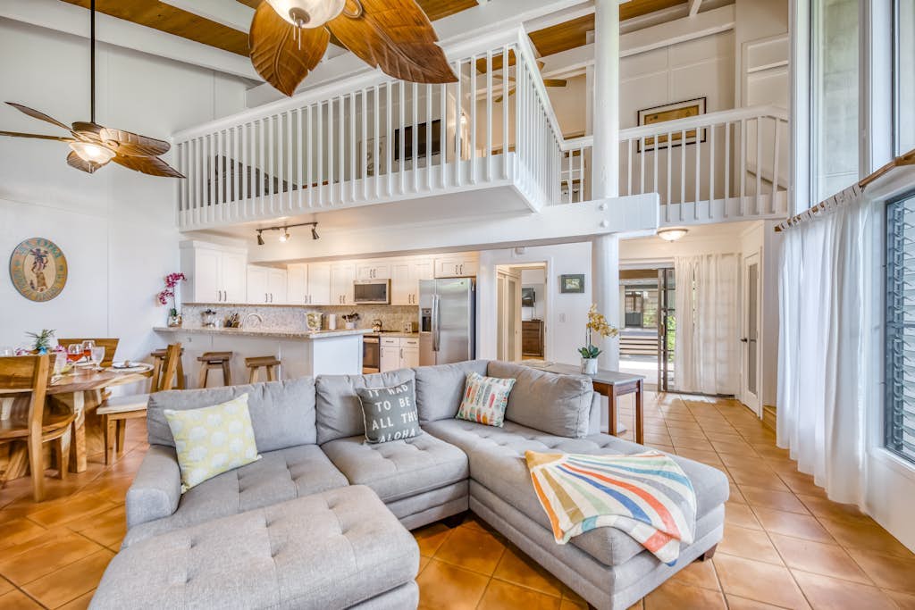 Bright two-story condo w/washer/dryer, shared outdoor pool, & free WiFi