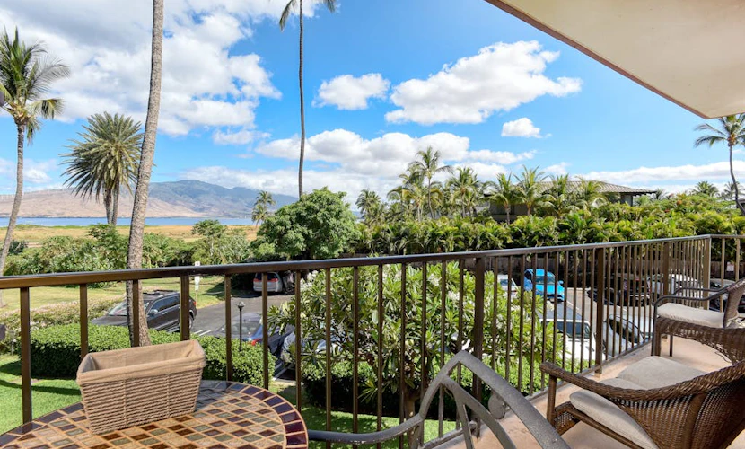 Oceanfront oasis with beach access, pool, & balcony