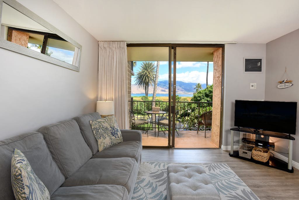 Oceanfront oasis with beach access, pool, & balcony