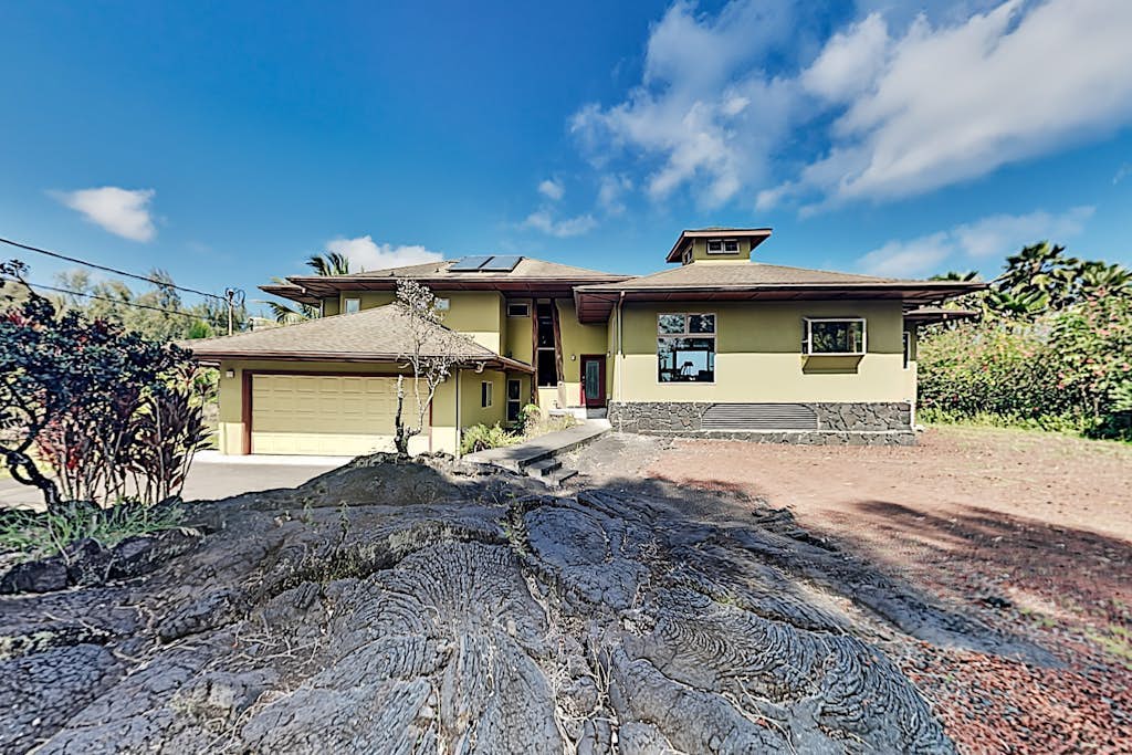 Spacious ocean-view getaway steps to coast with WiFi, patio