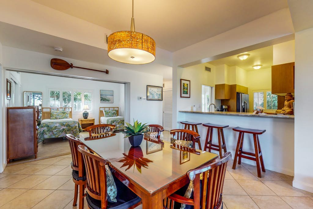 August Sale!
Updated ground-floor condo with partial ocean views, heated pool, & hot tub