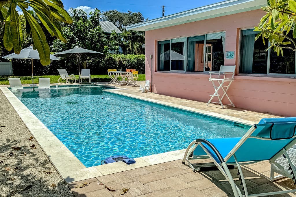 Beautiful Beach Home Right Near the Water with Private Pool, AC, & Fast WiFi