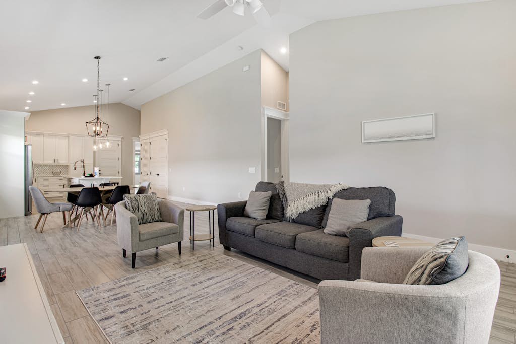 Modern Family-Friendly Cottage with Central AC, Free WiFi, & Private W/D