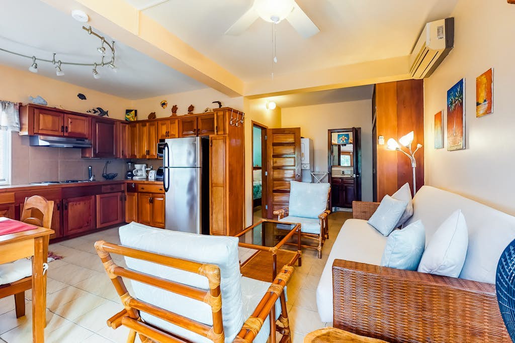 Ocean View Getaway in Paradise with Shared Pool, Beach Access, WiFi & Partial AC