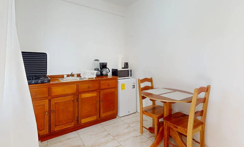 Charming single-level apartment with kitchenette and great location