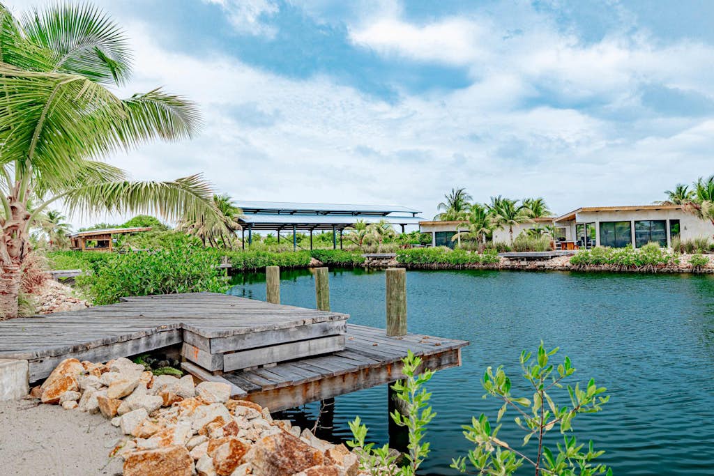 Unwind at this modern waterfront villa in Seabird, where a private splash pool, private dock, and spacious indoor-outdoor living create the perfect setting for your Placencia getaway. With four bedrooms, room for up to eight guests, and access to Seabird's community pool and café, it's an inviting retreat for families and friends exploring Belize.