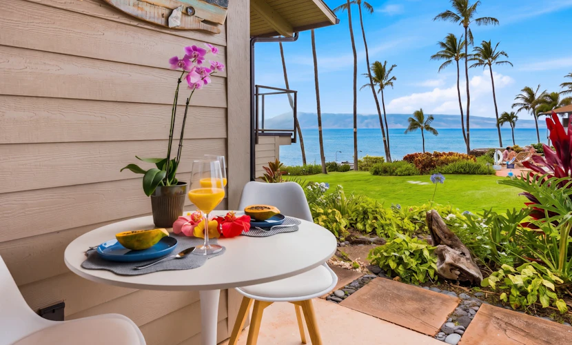 Lovely oceanfront oasis with pool, grills & patio