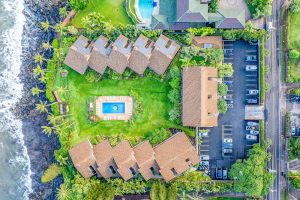 Lovely oceanfront oasis with pool, grills & patio