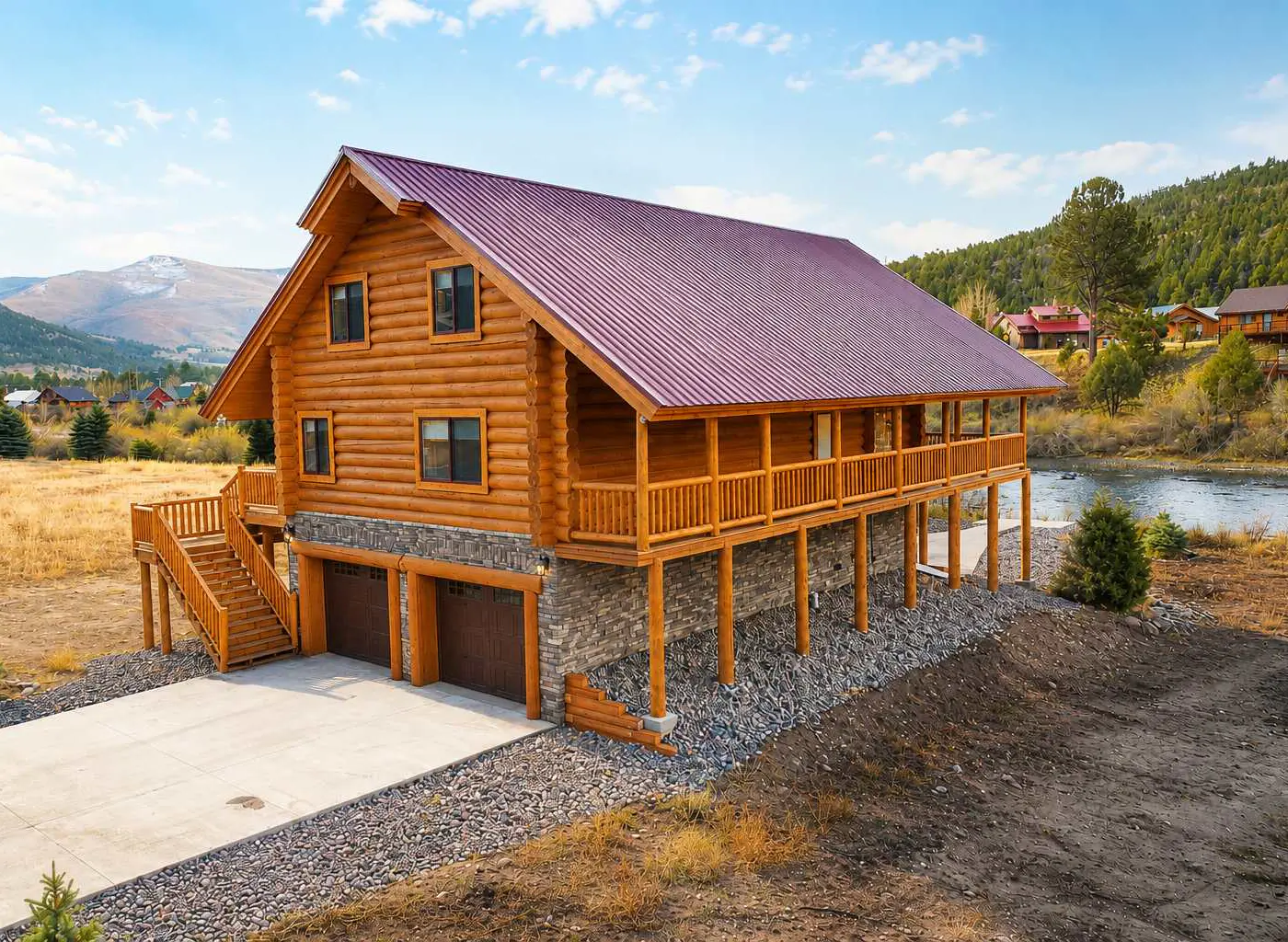 Riverfront Cabin – Cozy Fireplace Retreat