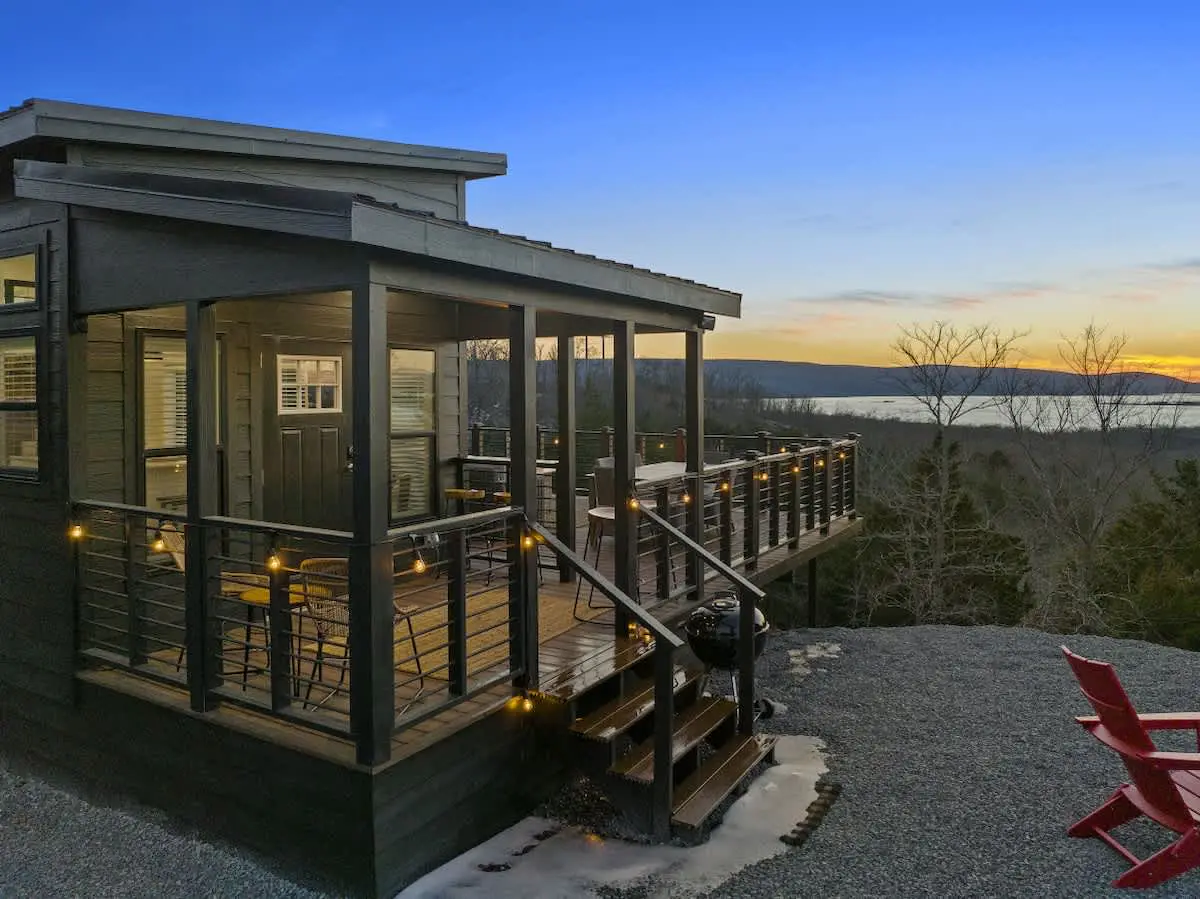 Secluded Lake View Tiny Home with Amazing Views