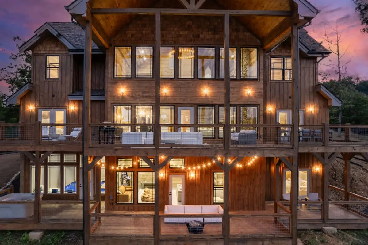 Luxury Cabin | Private Pool, Hot Tub & Theater