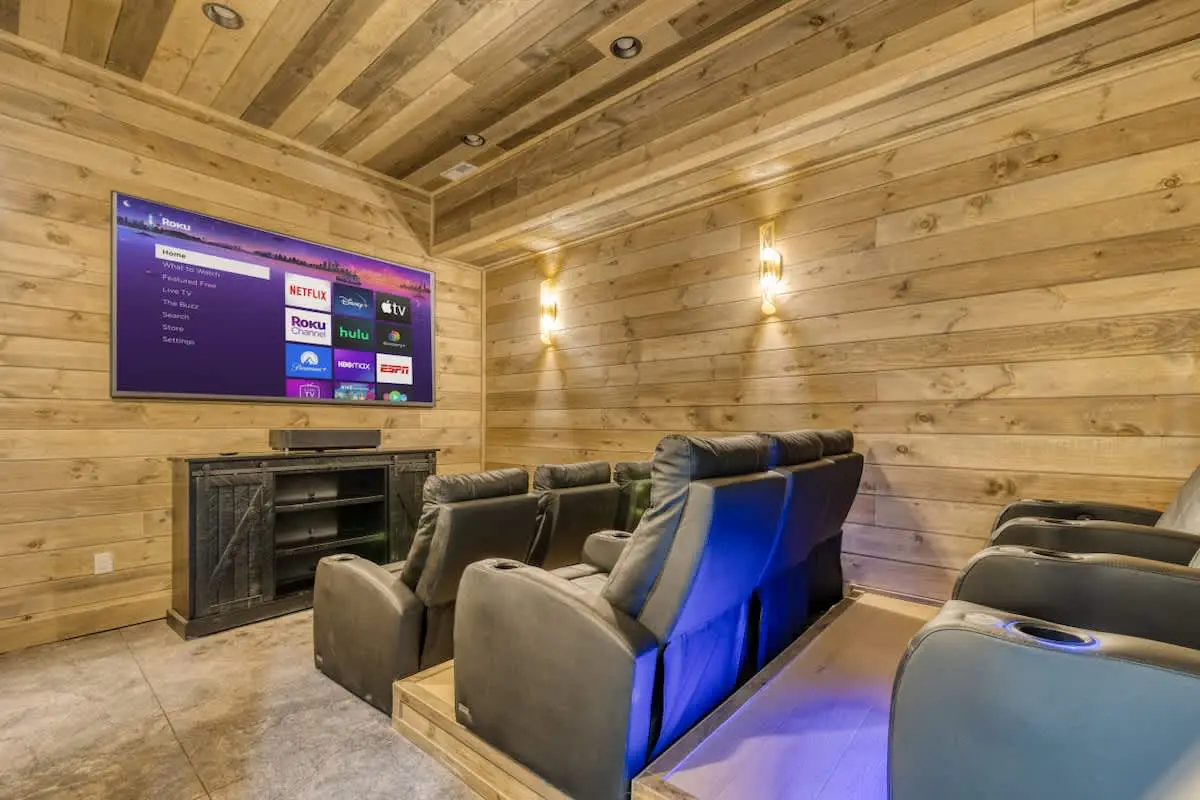 Luxury Cabin | Private Pool, Hot Tub & Theater