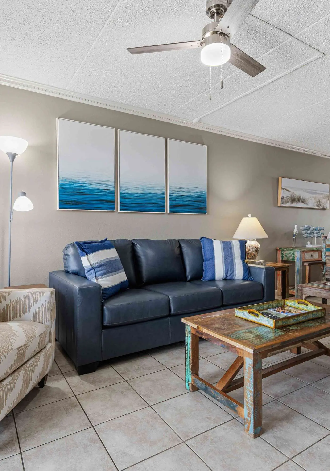 Waterfront Condo with shared pool & fitness room 