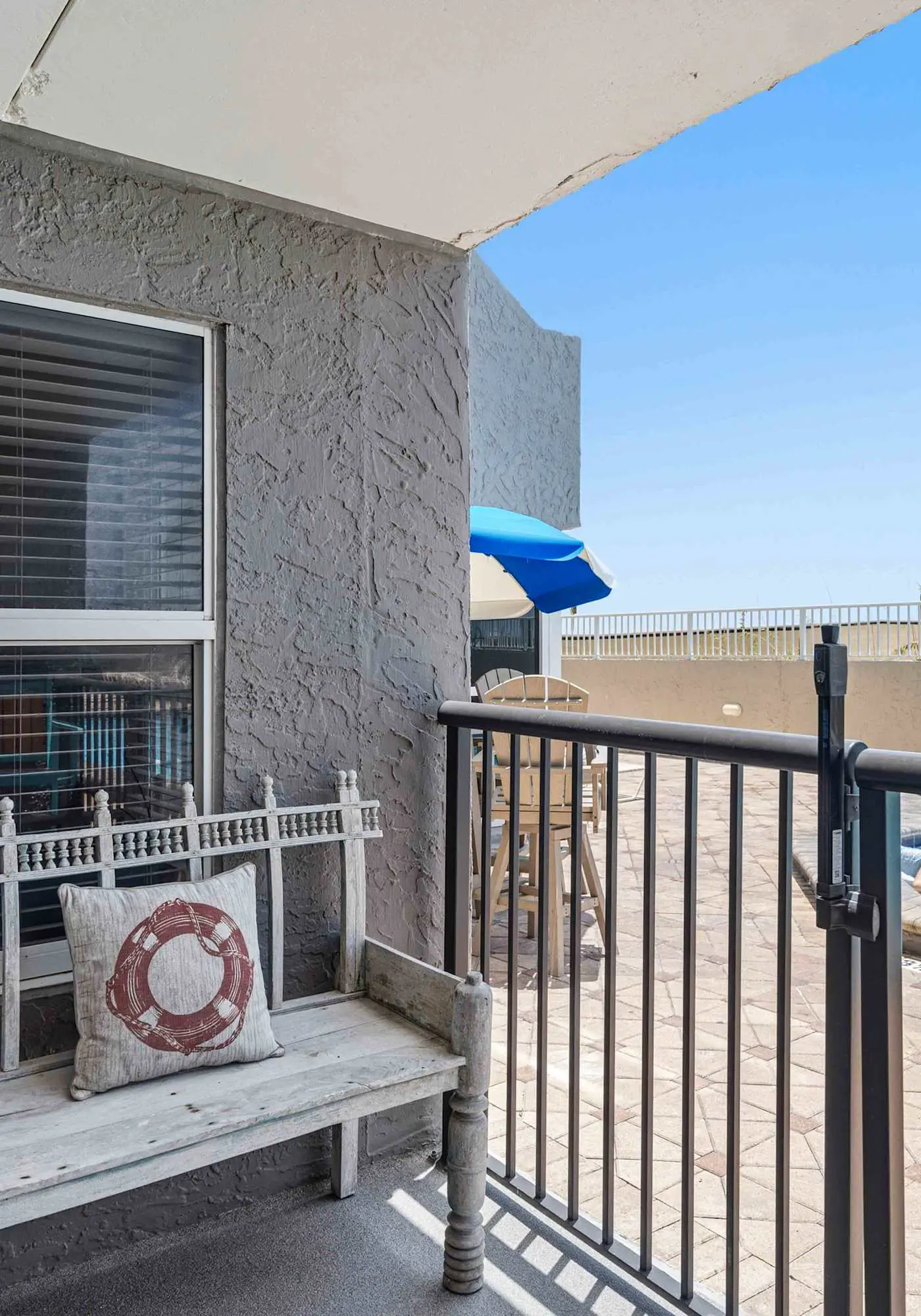Waterfront Condo with shared pool & fitness room 