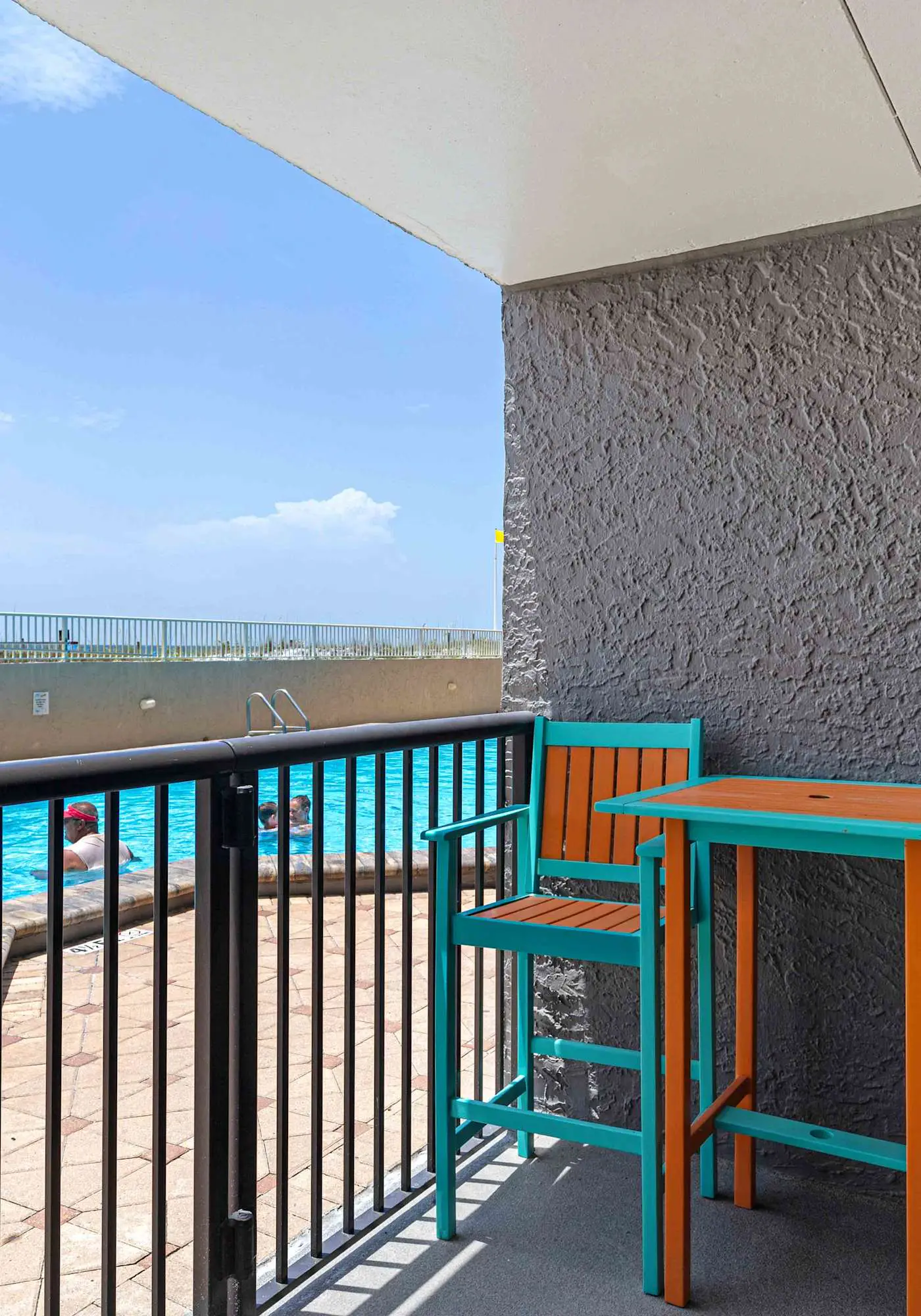 Waterfront Condo with shared pool & fitness room 