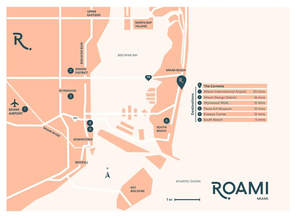 Roami at The Carmela | 1 Block to the Beach