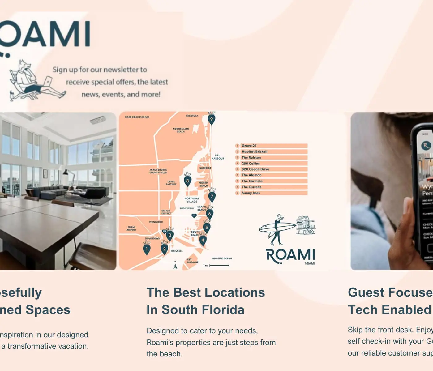 Roami at The Carmela |1 Block to Beach | 2BR